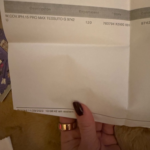 Gucci Ophidia Case iPhone 15 pro max - Picture 3 of 9